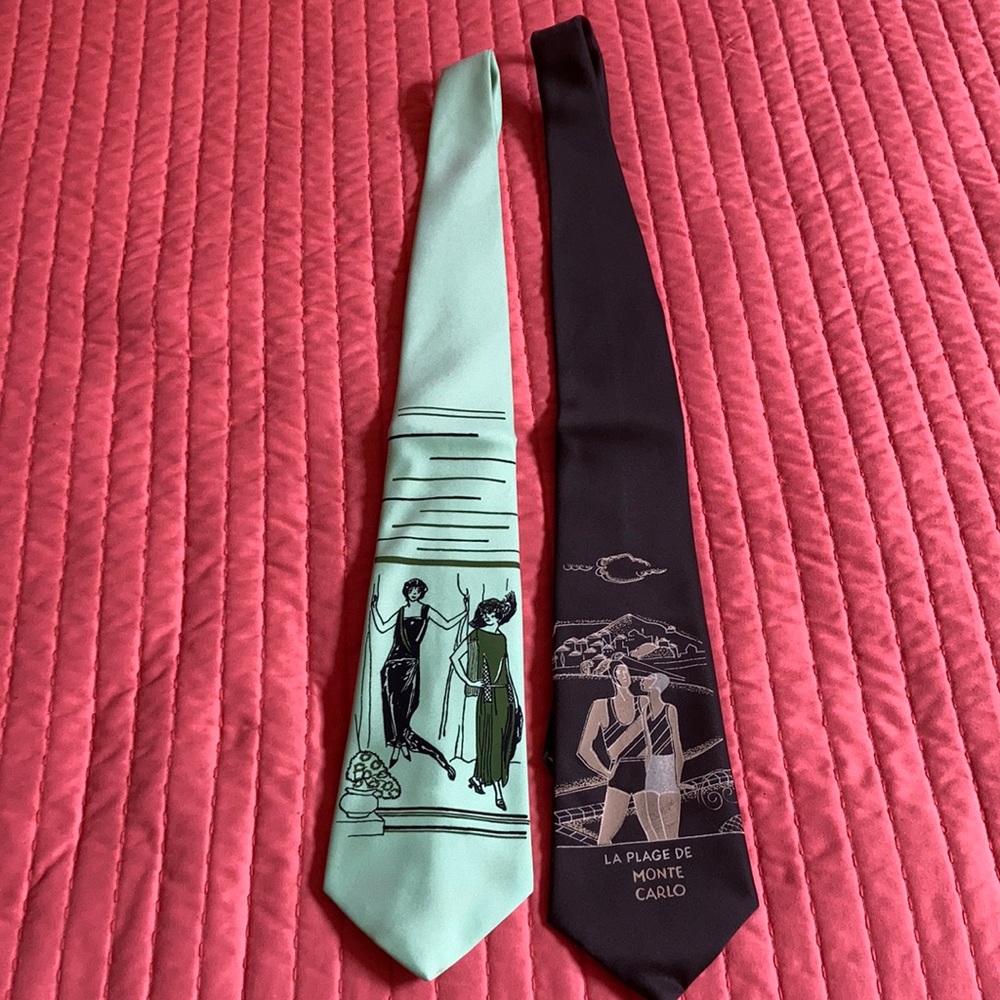 2 Vintage Men’s neckties